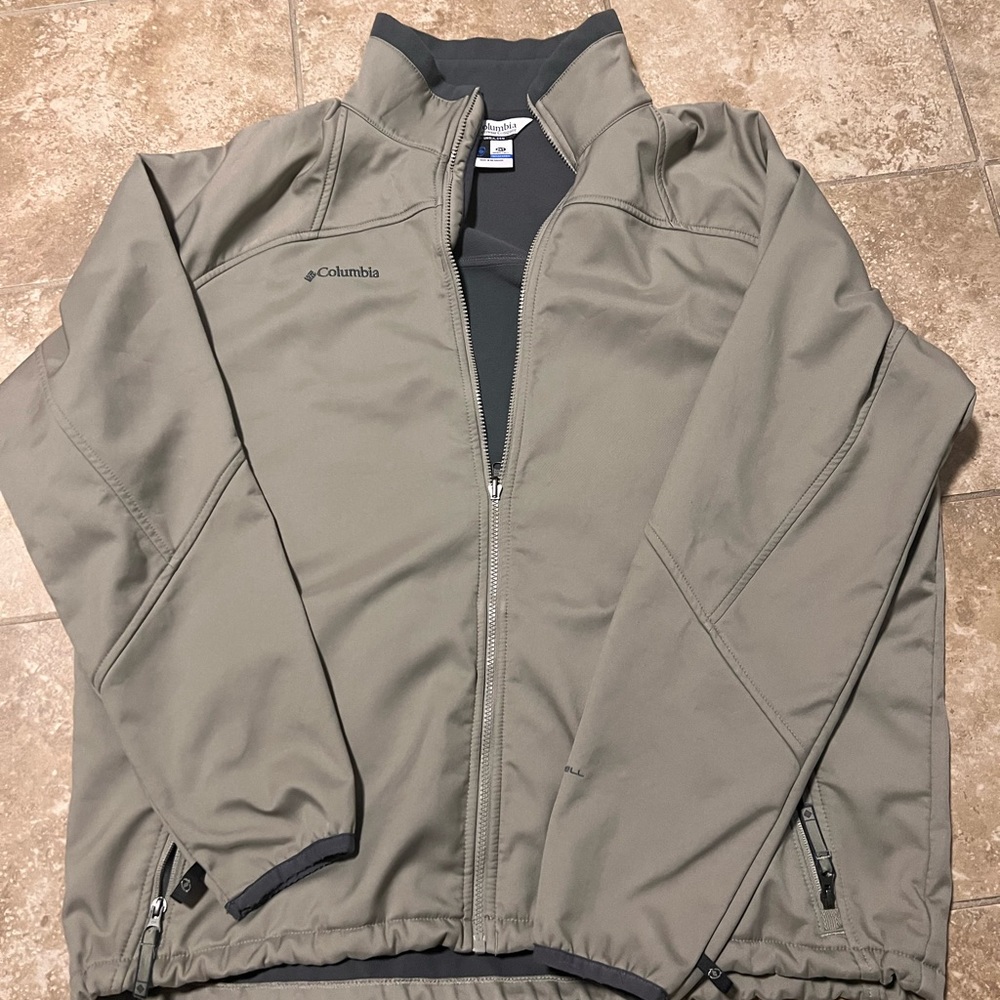 Columbia Softshell Jacket Khaki